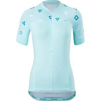Sport Dámský cyklistický dres Silvini Catirina WD1621 turquoise Velikost: M