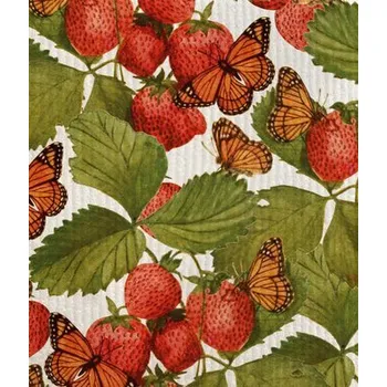 Mycí prostředek Hadřík na mytí nádobí Strawberry & Butterfly