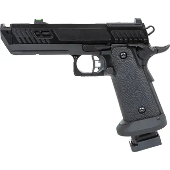 Airsoftová zbraň Airsoftová pistole Sahara Viper - černá, kovový závěr, přepravní pouzdro, GBB, CO2, SRC