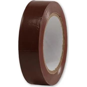 Izolační páska ELFIX 15/1000 hnědá Izolační páska hnědá, PVC, návin 10 m, 40 kV