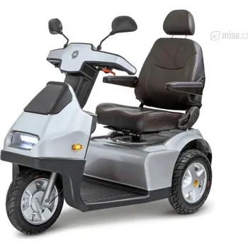 Elektrický invalidní skútr AFIKIM AFISCOOTER S3 Barva: Stříbrná, Baterie: 75 aH