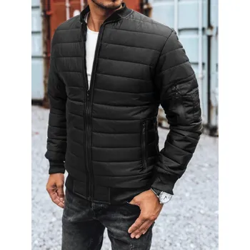 Pánský bomber Černý prošívaný bomber TX2213z Velikost: XL