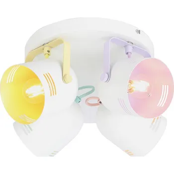 Rabalux Přisazené stropní bodové svítidlo Minuet max. 4x40W|E14|IP20, nastavitelné, vícebarevné