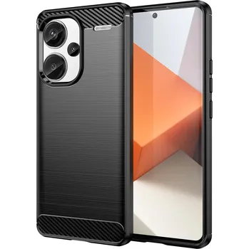 Pouzdro na mobilní telefon Techsuit Pouzdro Carbon Shield pro Xiaomi Redmi Note 13 pro Xiaomi Redmi Note 13 Pro Plus černá