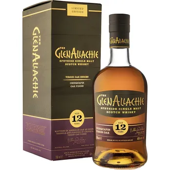 Whisky Whisky GlenAllachie Virgin Chinquapin oak 12yo 48% 0,7l