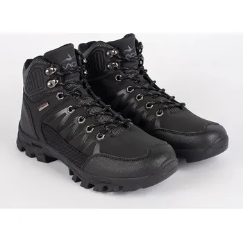 Pánská treková obuv Vico Designové černé pánské trekingové boty 44