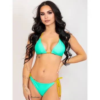 Dámské plavky Dvoudílné dámské plavky VSB IBIZA mentol, VELIKOST PODPRSENKY 70/E-F, VELIKOST PLAVKOVÉ KALHOTKY XS