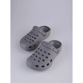 Dívčí tenisky Jedinečné dětské šedé crocsy bez podpatku 31