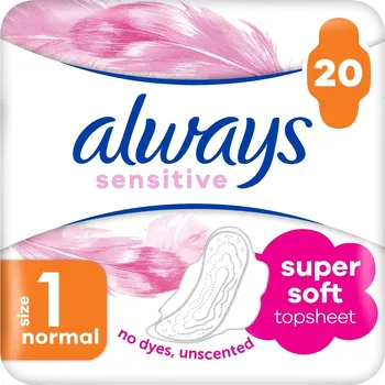 Menstruační vložka Always Ultra Sensitive Normal Vložky s křidélky