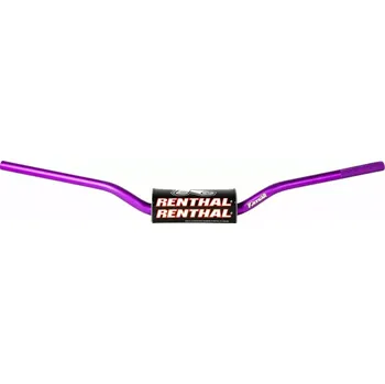 Řídítka Motokrosové řidítka bez hrazdy RENTHAL 839 HONDA CRF 2019 FATBAR™ HANDLEBAR barva fialová (limitovaná vintage/retro edice )
