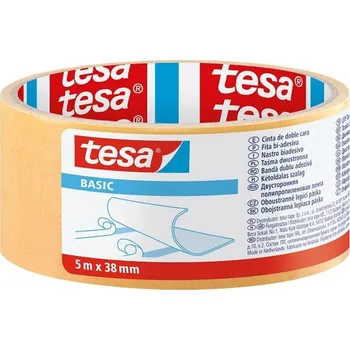 Lepicí páska Tesa Oboustranná lepicí páska basic 38 mm