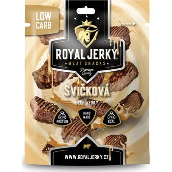 Royal Jerky: Svíčková 22 g (hovězí sušené maso s příchutí svíčkové)