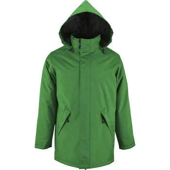 Pánský zimní kabát SOĽS Robyn Pánský kabát SL02109 Zelená M