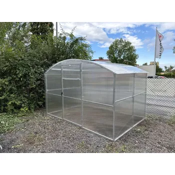 Skleník Zahradní skleník FRIGG 3x4 m PC 4 mm (Zahradní skleník z polykarbonátu )