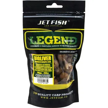Boilies JET FISH Boilie Legend Range Játra Ananas N-Butyric 1kg 24mm (JET FISH Boilie Legend Range Játra Ananas N-Butyric 1kg 24mm)
