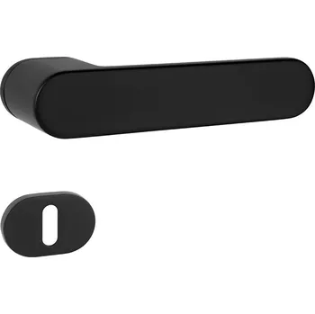 MPK - IMPRESSA - OR rozety BB, klika/klika BS - Černá matná