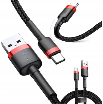 Datový kabel Kabel USB DSJ - USB typ C, 3 m, černý