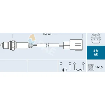 Lambda sonda Lambda sonda FAE 75659