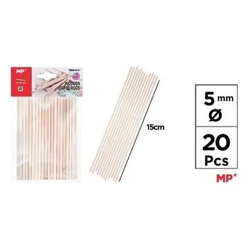 Set školních potřeb Patyczki drewniane 5mm 20szt