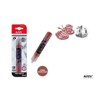 Set školních potřeb Farba strukturalna 3D miedziany metalizowany 30ml