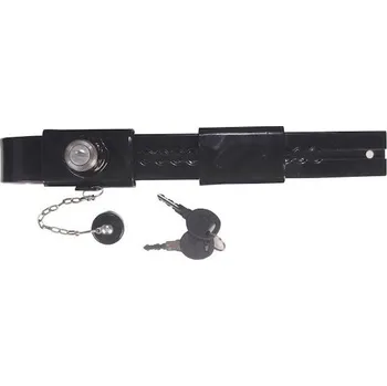 Autozámek Zámek dveří návěsu černý, zabezpečení 290-500cm