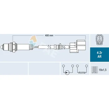 Lambda sonda Lambda sonda FAE 75647