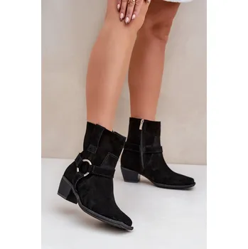 Dámské polobotky Boty na podpatku model 203872 Step in style 40