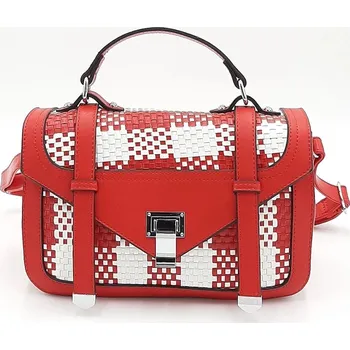 Kabelka ORELLA Moderní červená dámská malá kabelka JVYUL