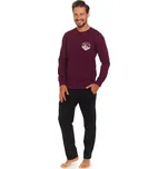 Doctornap Pánské pyžamo 7139 wine plus XXL