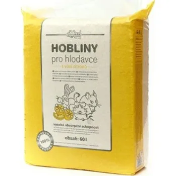 Podestýlka pro hlodavce Podestýlka - hobliny Limara, 60 L / Citronová vůně