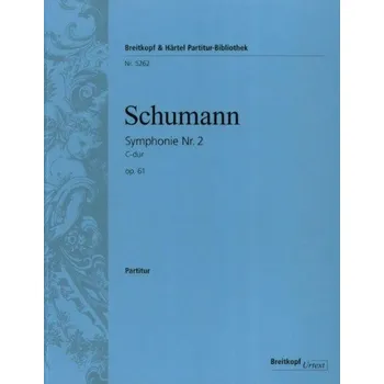 Robert Schumann: Symphonie Nr. 2 C-dur op. 61 (noty, partitura)