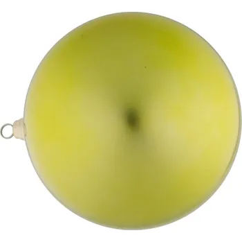 Velikonoční dekorace DECOLED Plastová koule, prům. 30 cm, zelená, lesklá