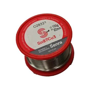 Páječka SENRA Pájka ST S-Sn97Cu3 (topení) 2 mm/100 g