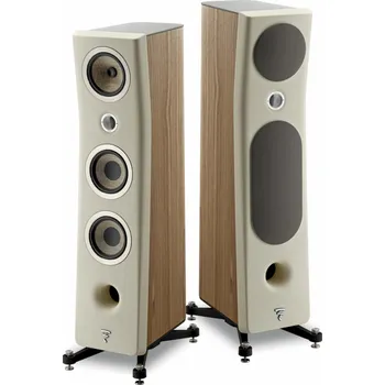 Focal Kanta N°2 walnut / ivory mat front (3 pásmový sloupový reproduktor, frekvenční rozsah 35kHz, citlivost 91dB)