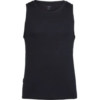 funkční tílko pánské ICEBREAKER M Anatomica Tank, BLACK - L