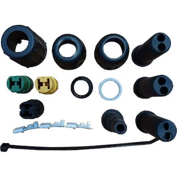 Auto elektroinstalace Zástrčka ASS1 2 pol.zelená dutinka