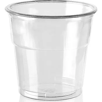 Jednorázové nádobí Gastro obaly Kelímek rPET 400ml/ryska 300ml, průměr 95mm transparentní (min. počet 1000ks)