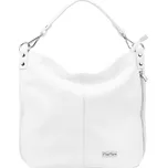 Velká kožená kabelka na rameno i crossbody MiaMore no. 053 bílá