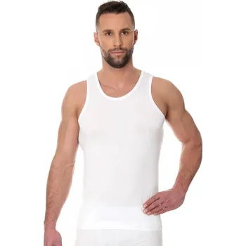 Nátělník BRUBECK Pánský nátělník 00540A white S