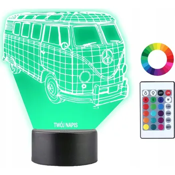 Lampička Plexido vícebarevná Noční lampa