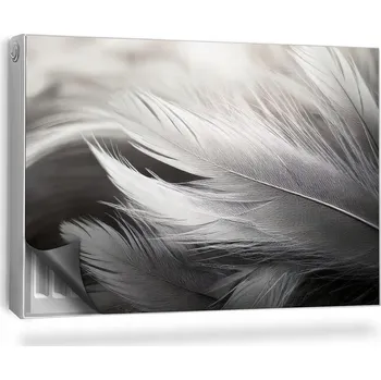 Obraz Magnetická podložka na radiátor, kryt 90 x 60 cm šedá