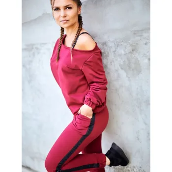 Dámská tepláková souprava VSB-ZARA 04 Claret
