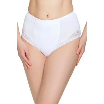 Stahovací kalhotky MITEX Dámské stahovací kalhotky Ela white super 6XL