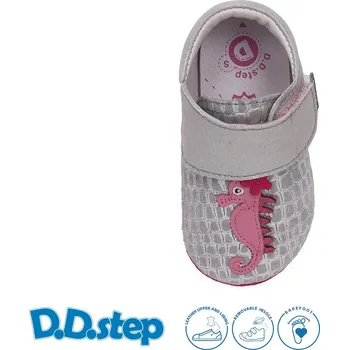 Capáčky Kožené capáčky D.D.Step K1596-51184 Velikost: M (20-21)