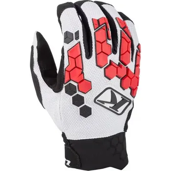 Moto rukavice Rukavice KLIM Dakar (2025) WHITE - BLACK S