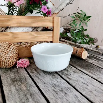 BERNADOTTE miska na rýži 11 cm, bílá, Thun 1794 (Porcelánová miska 2. jakost)