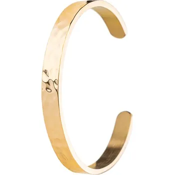 Náramek franco bene Náramek s popraskaným vzorem - pozlacený 2913 zlatá