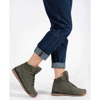 Dámská treková obuv Vico Originální dámské trekingové boty zelené 38