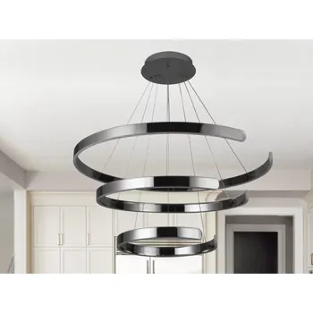 Nástěnné svítidlo LED svítidlo + dálkový ovladač 220W - J4329/CH