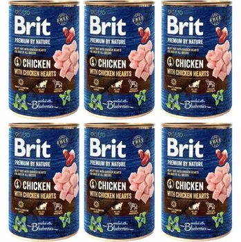 Krmivo pro psa Brit Premium by Nature Adult Chicken/Hearts